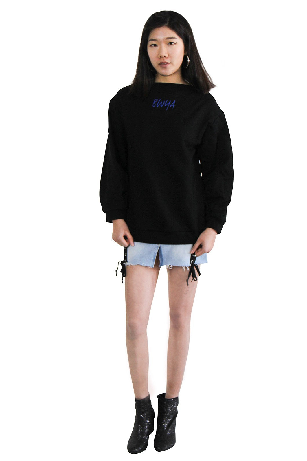Logo Embroidered Sweater